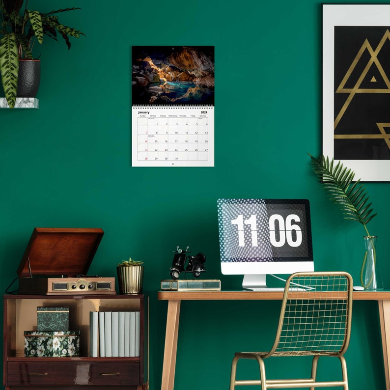 Caves 2024 Wall Calendar IDW23084 Etsy