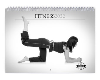 Fitness Wall Calendar | Etsy