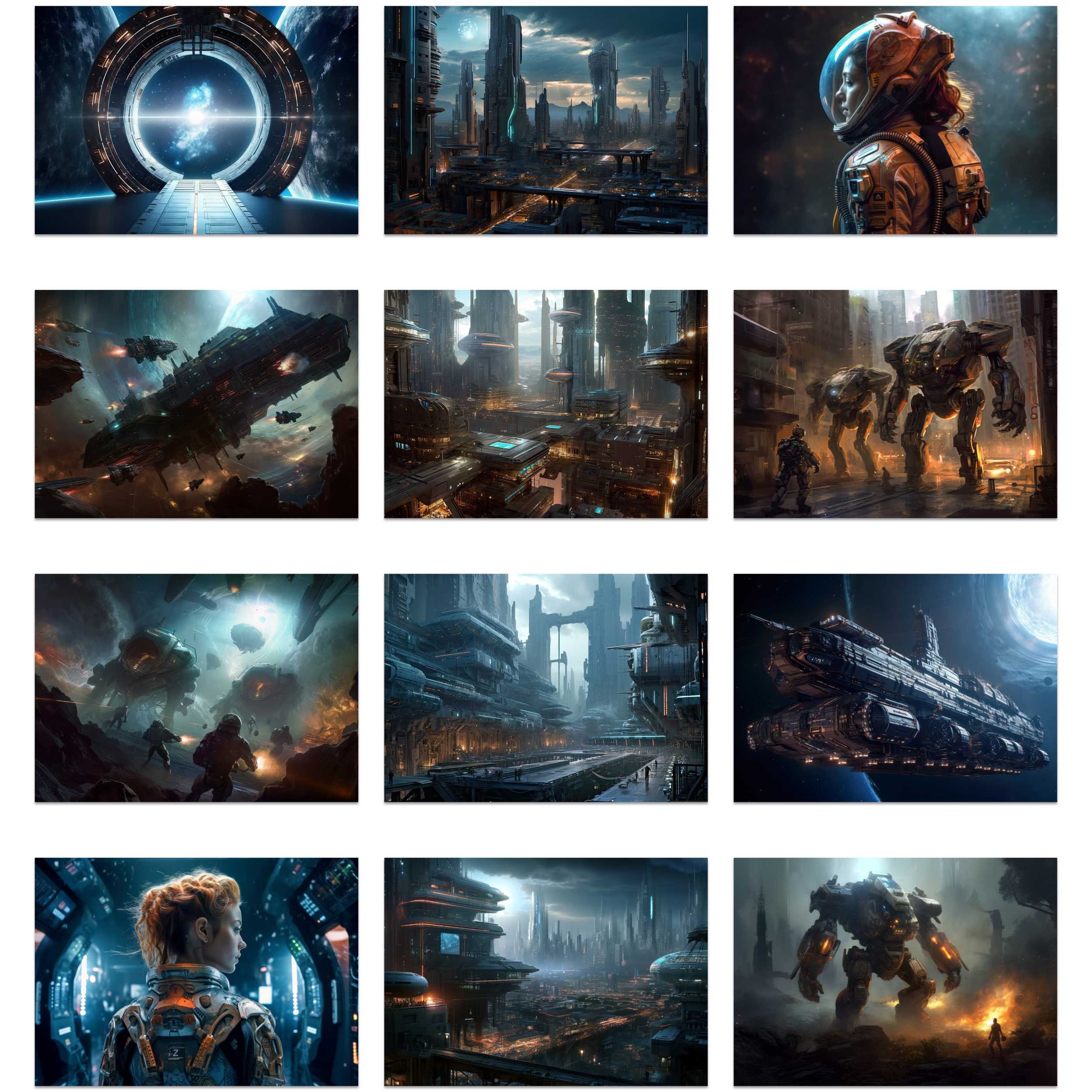 Sci Fi 2024 Wall Calendar IDW24101 Etsy