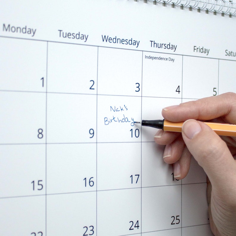 Versalles Calendario mural 2024 Etsy México