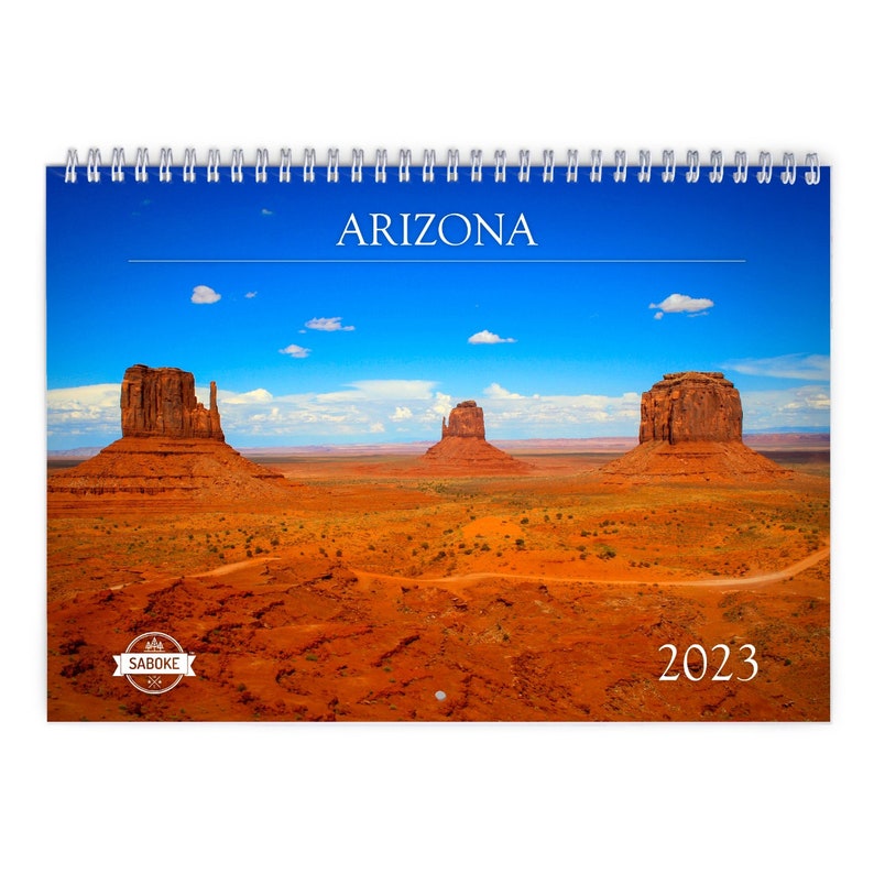 Arizona 2023 Wall Calendar ID:13159 - Etsy