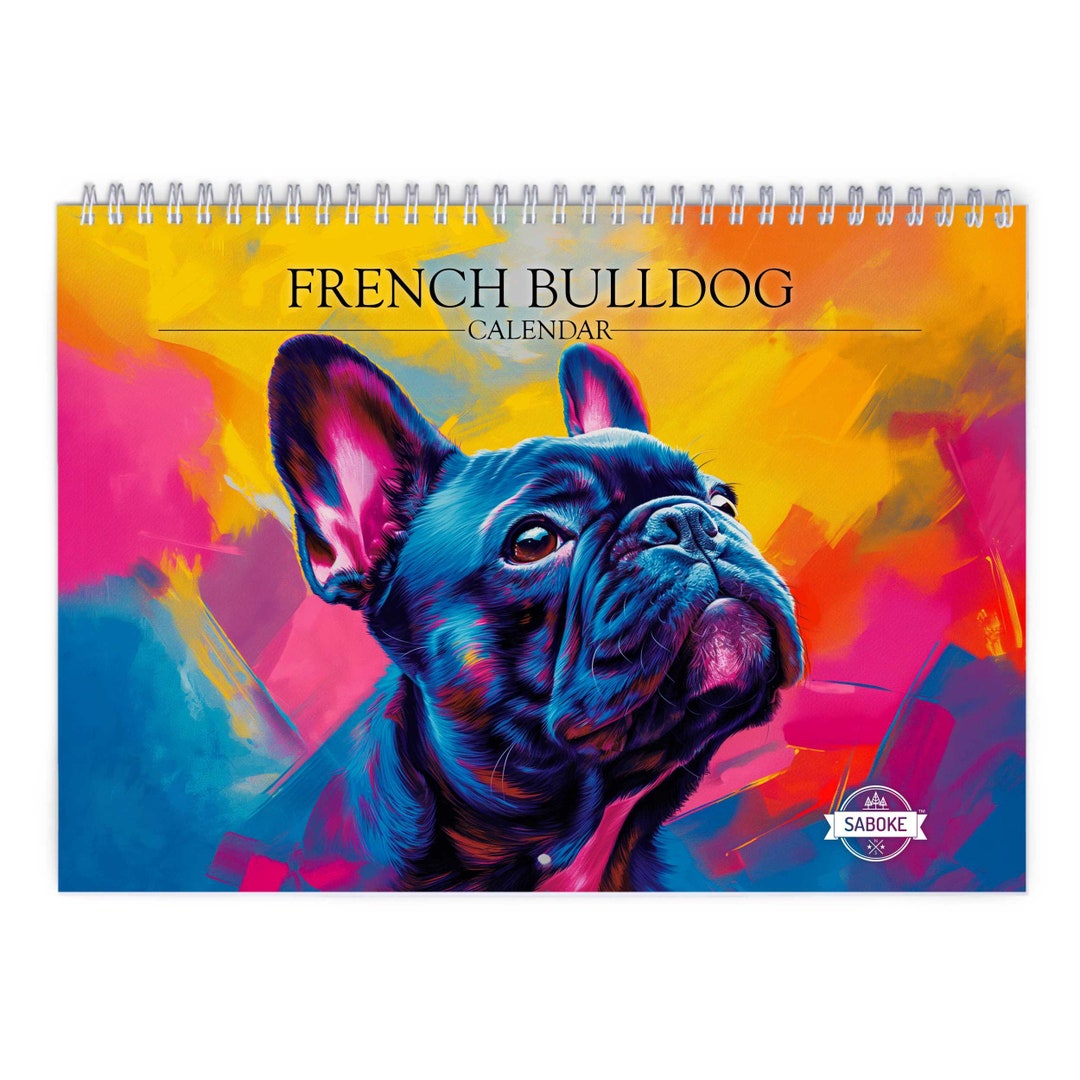 French Bulldog 2025 Wall Calendar IDW25061 Etsy