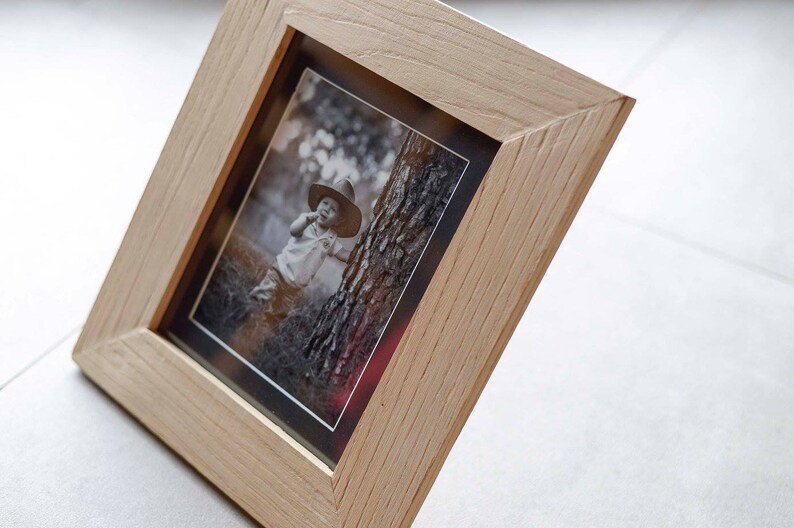Photo Frame Oak Wood Image 0