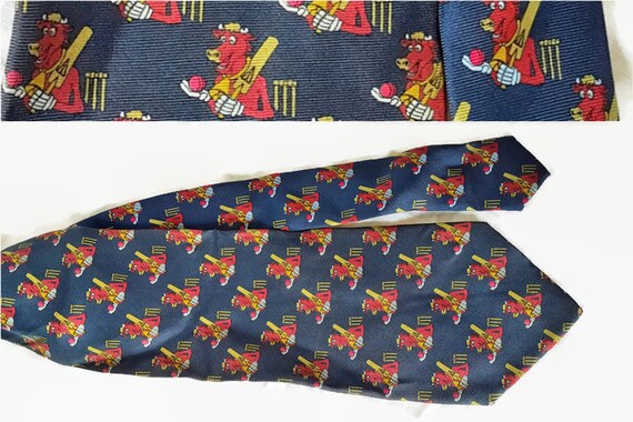 Graham COWDREY Cricket Tie - Benefit Year Tie Rack