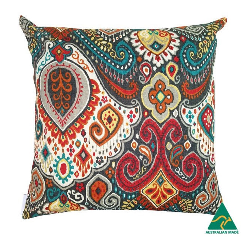 Moroccan Cushion Cover Cover Only Red Moroccan Cushions Etsy Australia
