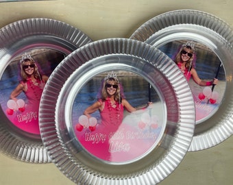 Personalized Party Plates | For any occasion birthdays, weddings, baby showers