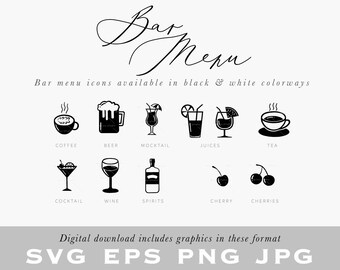 Download Bar Menu Svg Etsy