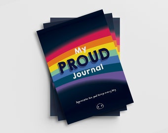 My Proud Journal | A positive diary and journal for children | To encourage pride, mindfulness, gratitude, mental health and wellbeing