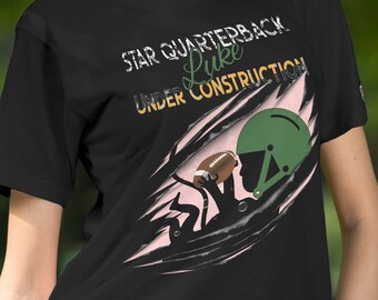 Pregnancy T-Shirt, Personalized Football Shirt