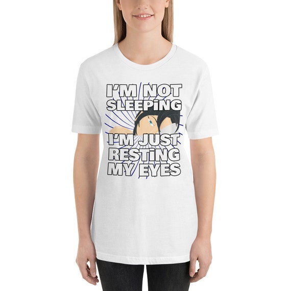 I/'m Not Sleeping I/'m Just Resting My Eyes Shirt Funny Lazy Dad Gift Premium Tee