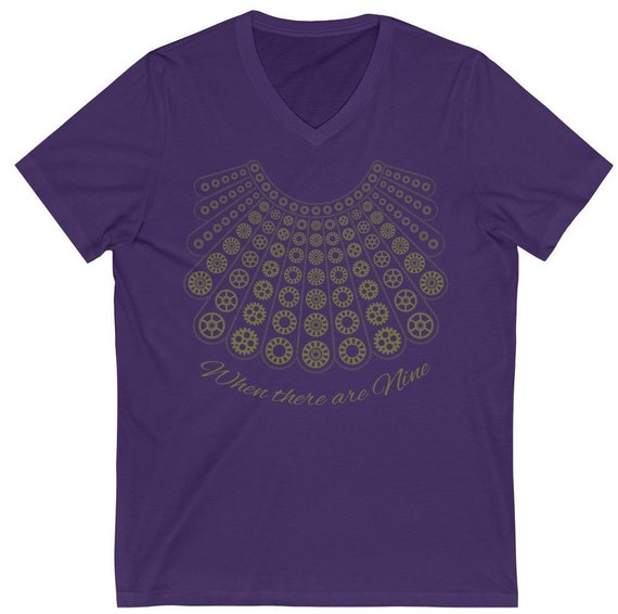 RBG Feminist Lawyers Gift V-neck Shirt 