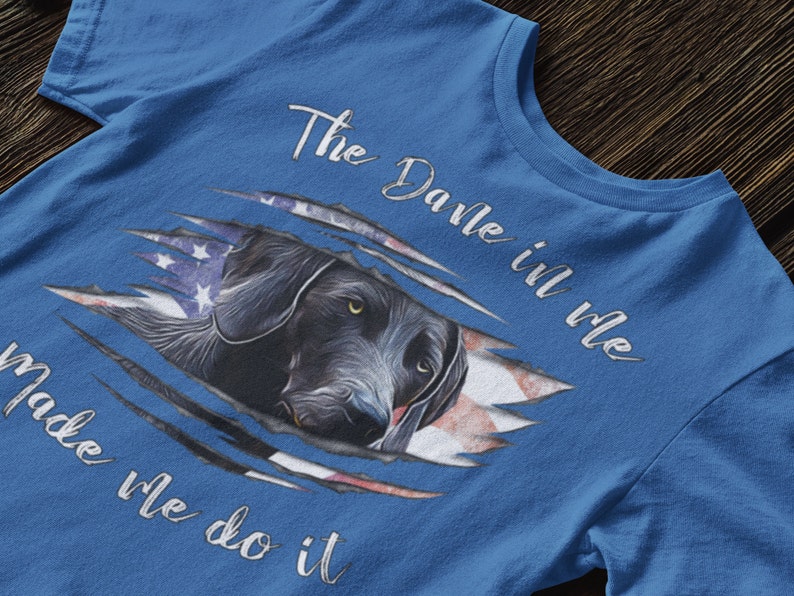 The Great Dane In Me Made Me Do It T-Shirt Funny Gift for Dog Moms and Dads Unisex Bella Canvas Soft Cotton Tee Dog Owners and Lovers