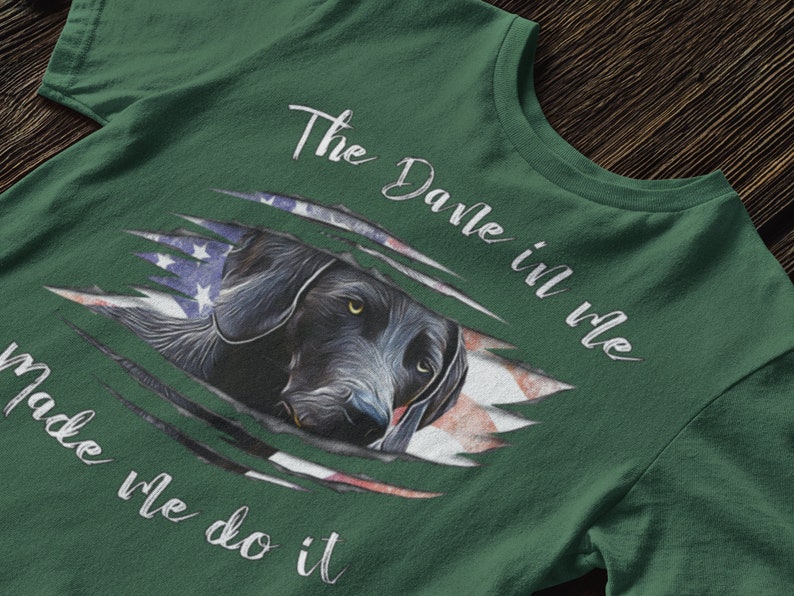 The Great Dane In Me Made Me Do It T-Shirt Funny Gift for Dog Moms and Dads Unisex Bella Canvas Soft Cotton Tee Dog Owners and Lovers