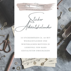 Sticker-Adventskalender