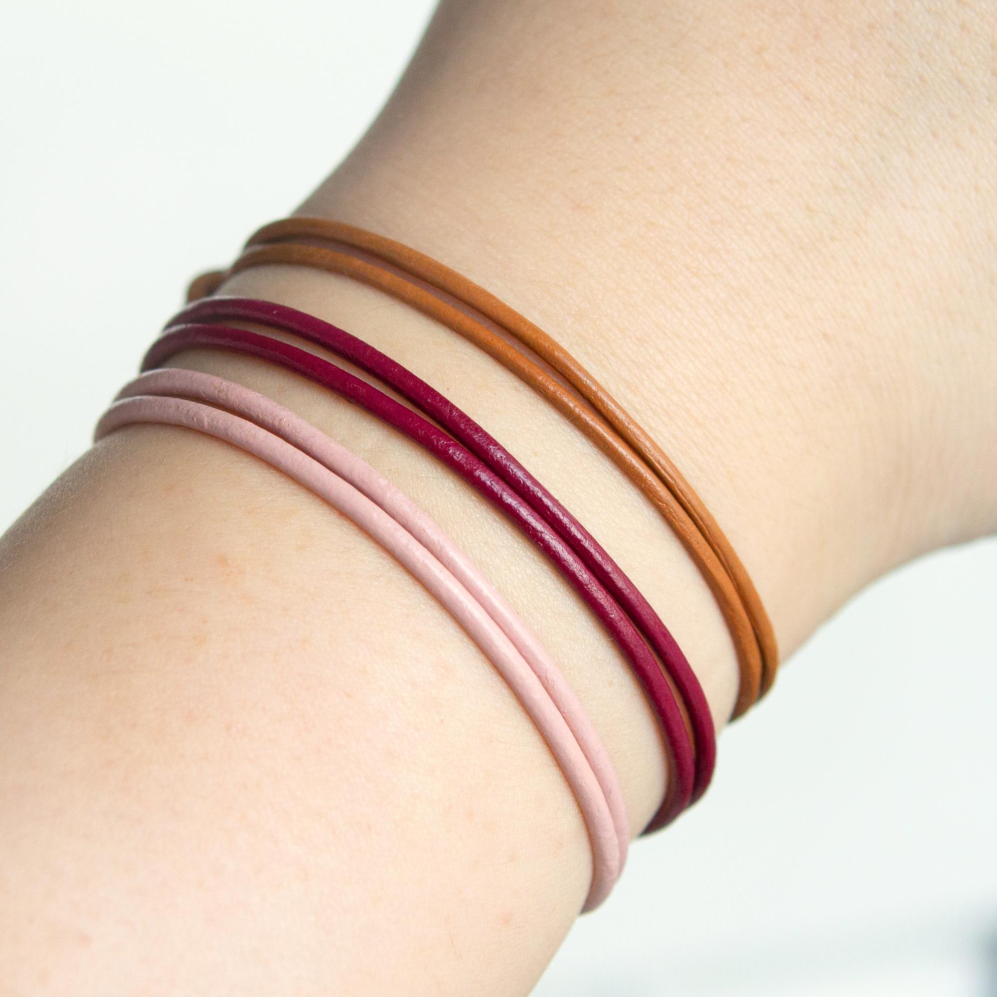 bracciale simbolo infinito uomo donna metallo wire cordino nero mac... | su