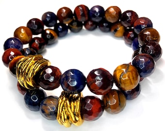 Mixed Color Tiger Eye
