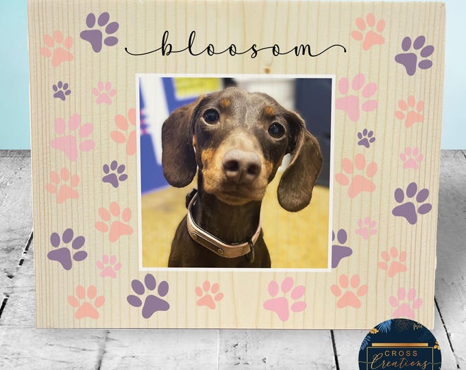 Dog memorial Photo Block - Keepsake - Remembrance