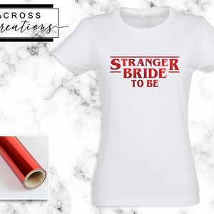 Stranger Things Themed Hen Party T-Shirt image 2