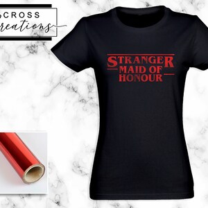 Stranger Things Themed Hen Party T-Shirt image 5