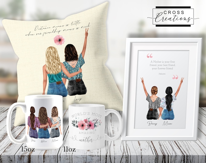 Mother - Mum - Mam - Mom | Mug | Pillow | Framed Print