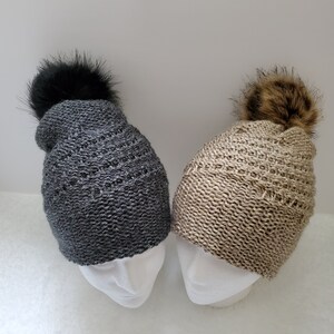 Machine Knit Pattern! Addi Spiral Hat Machine Knit Pattern/ Knitting ...