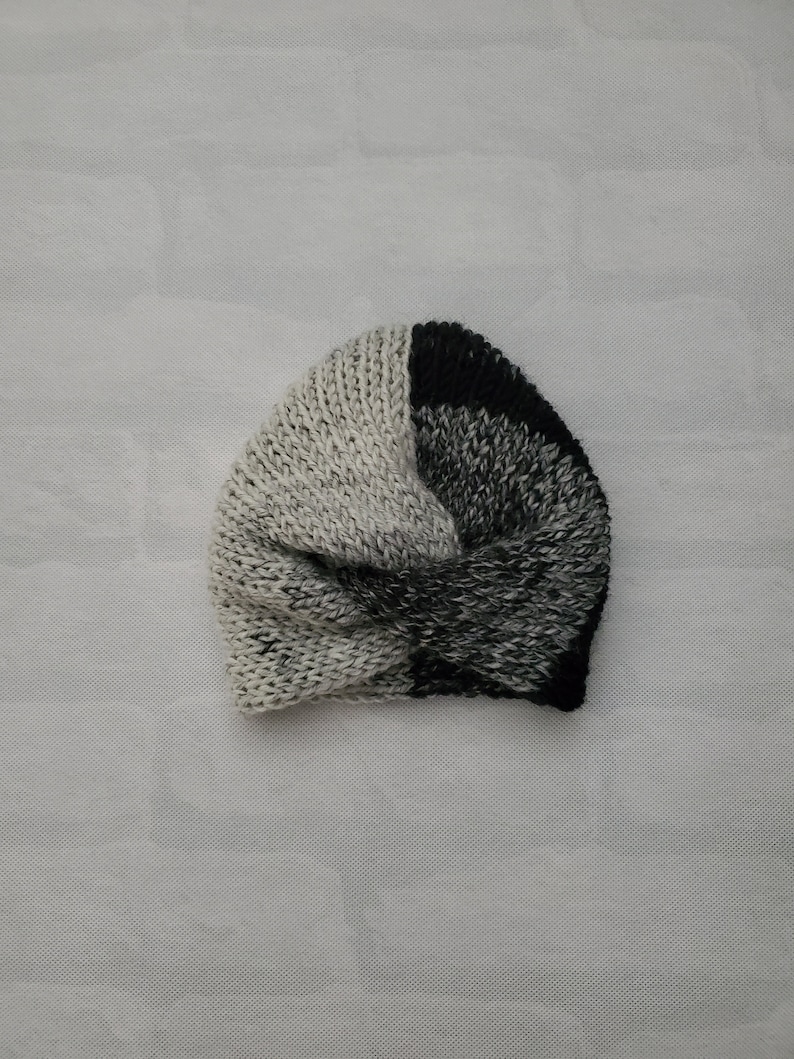 Baby Turban Addi Knitting Machine PATTERN / newborn hat knit Etsy