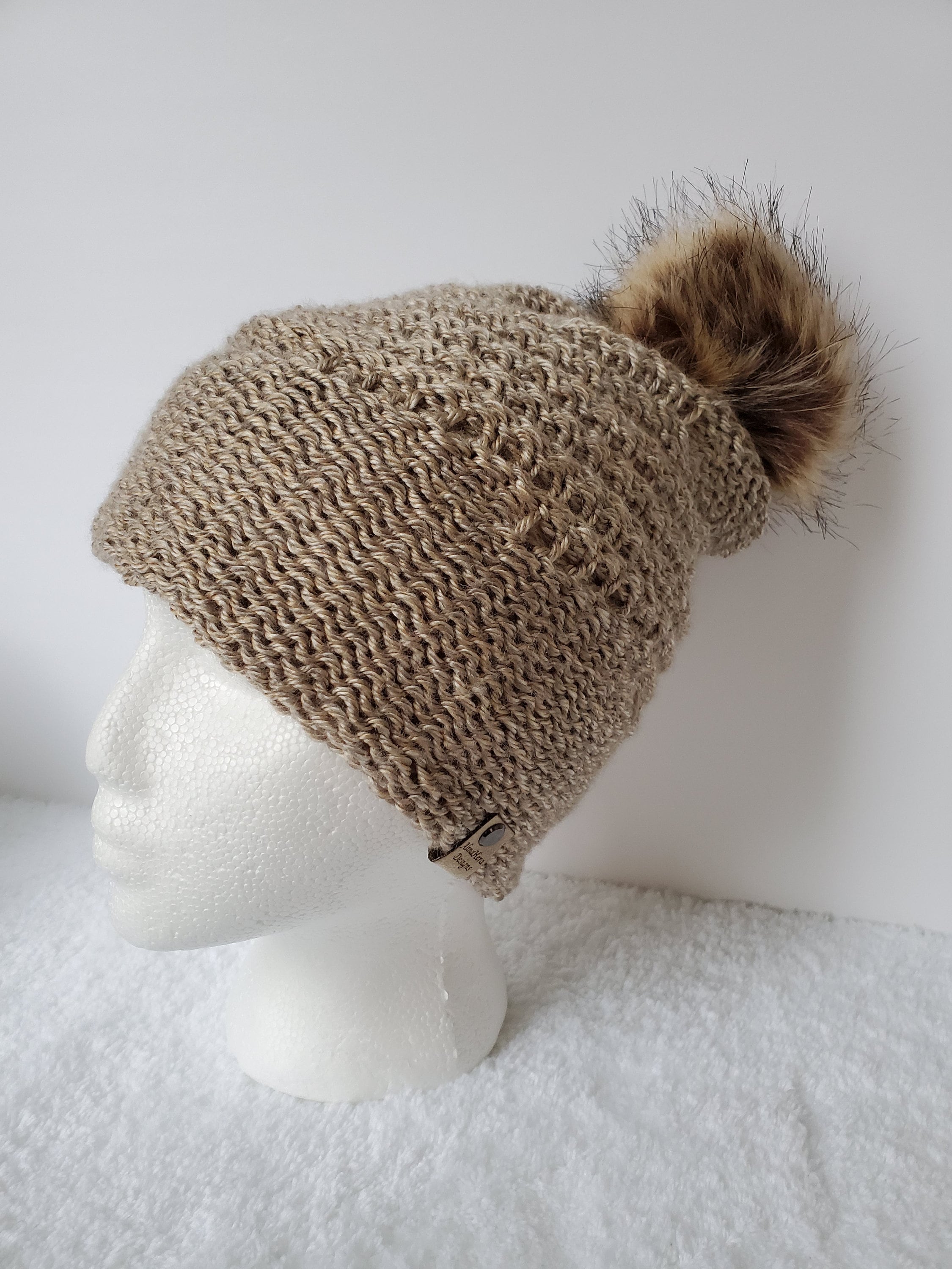 Machine Knit Pattern! Addi Spiral Hat Machine Knit Pattern/ Knitting ...