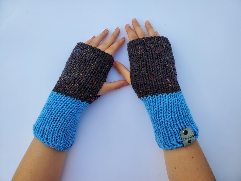 Fingerless Gloves Pattern for Machine Knit Addi Fingerless Etsy UK