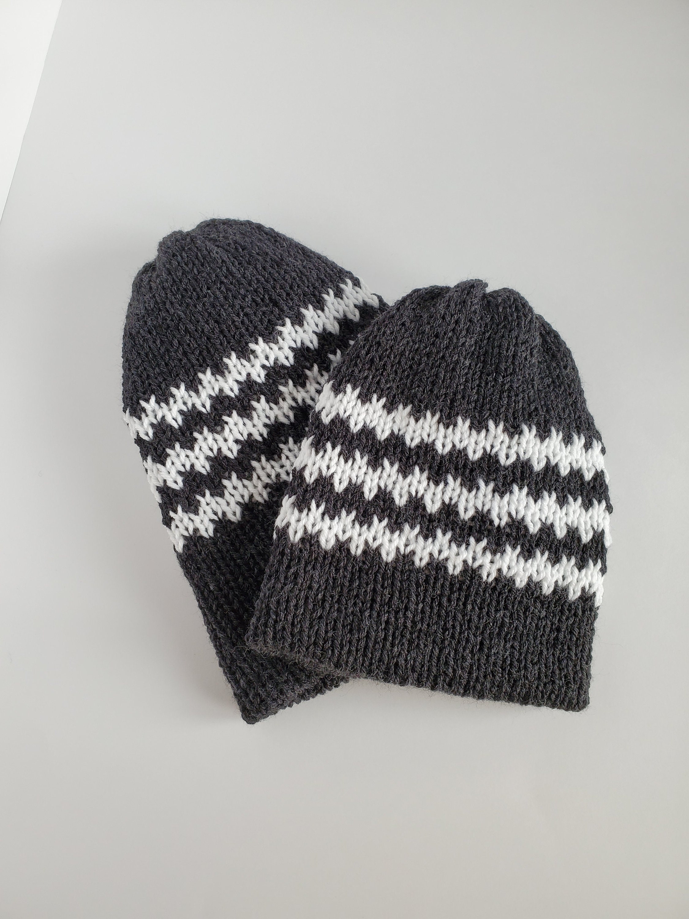 Addi Zig Zag Hat PDF Machine-knitting PATTERN | Child and