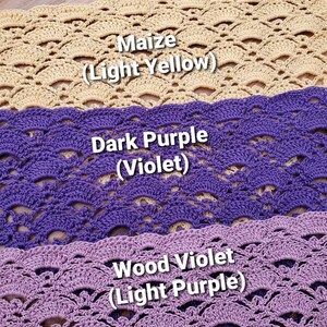 Crochet Bandana Kerchief, Sunday Crochet Kerchief, Church Veil for women, girls bandana headband headcover 画像 9