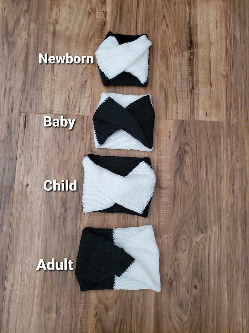 Twisted Headband Machine Knit PATTERN / Addi Twisted Seamless Etsy