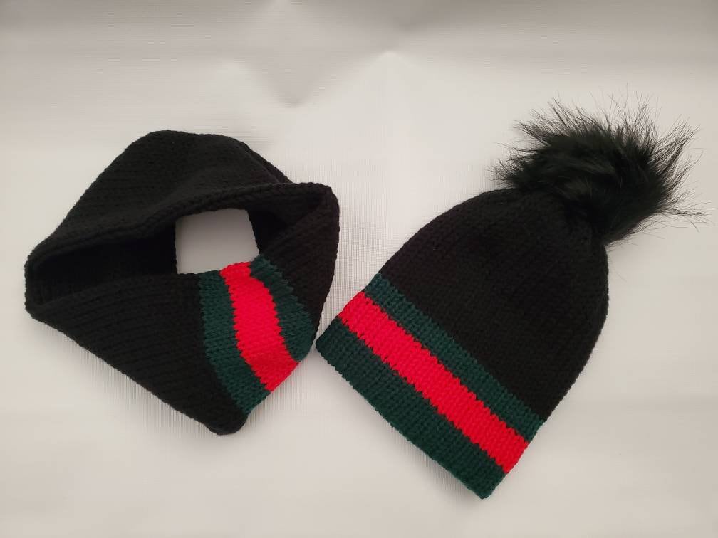 Louis Vuitton Hat and Scarf Set 