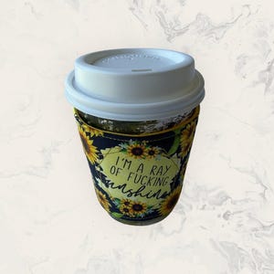 Reusable coffee cup sleeve | Coffee cosy | Java Jacket |