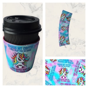 Reusable coffee cup sleeve | Coffee cosy | Java Jacket |