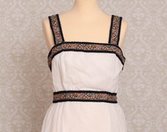 1970s Boho Women Dress