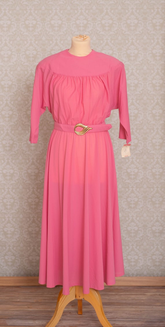 ladies dress pink colour Herman Marcus Color Vintage Women 24 months