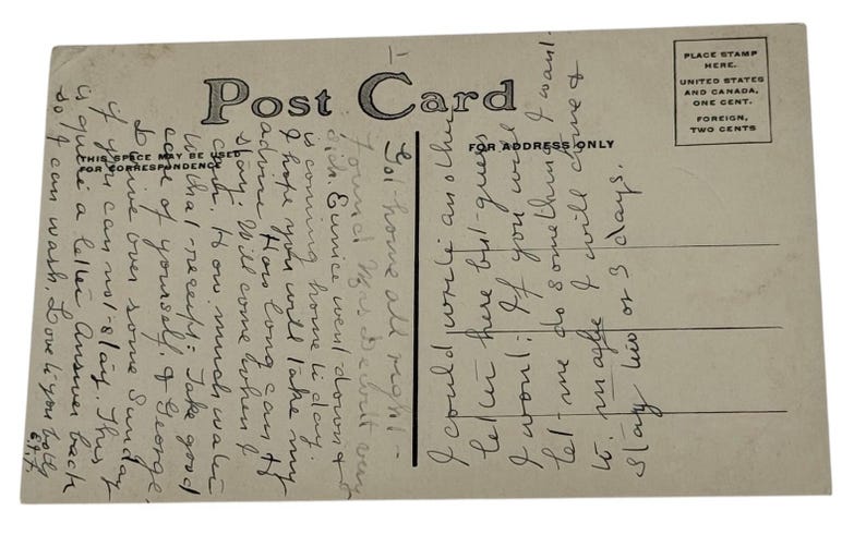 Cat Postcard- -Divided Back Era- 4 Adorable Kittens Are At Attention -Unposted 画像 2