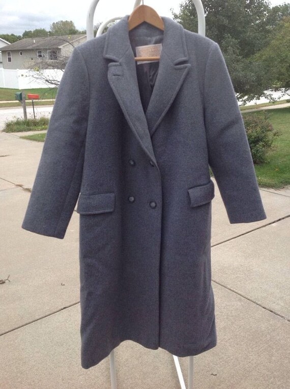 heavy double breasted coat