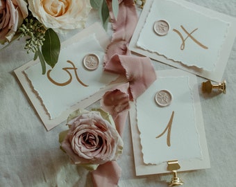 Table Numbers, Personalized Table Numbers, Wedding Signs