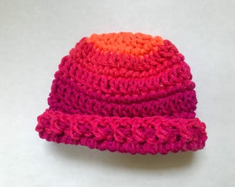 Gorro de crochet para bebé, gorro para bebé, gorro para recién nacido
