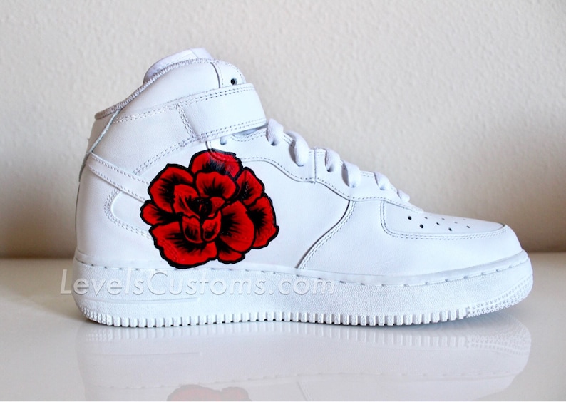 airforces with rose