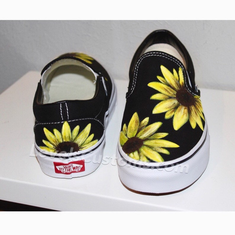 vans motif tournesol vans motif tournesol
