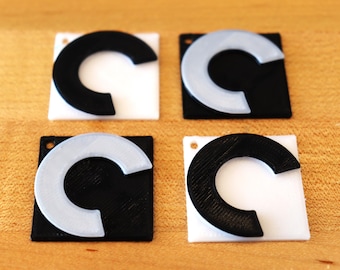 3D-Printed Criterion Collection Logo Keychain