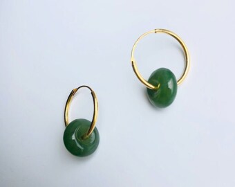 On Sale Fashion Hot Sell 10mm Yellow Jade Round Beads 18KWGP Leverback Earrings On Sale Fashion Hot Sell 10mm Yellow Jade Round Beads 18KWGP Leverback Earrings