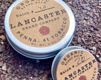 Organic Pennsylvania 41 Tobacco Beard Balm