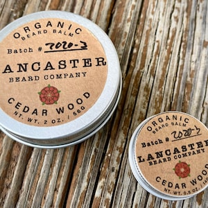 Organic Cedar Wood Beard Balm