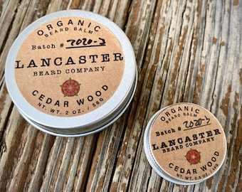 Organic Cedar Wood Beard Balm
