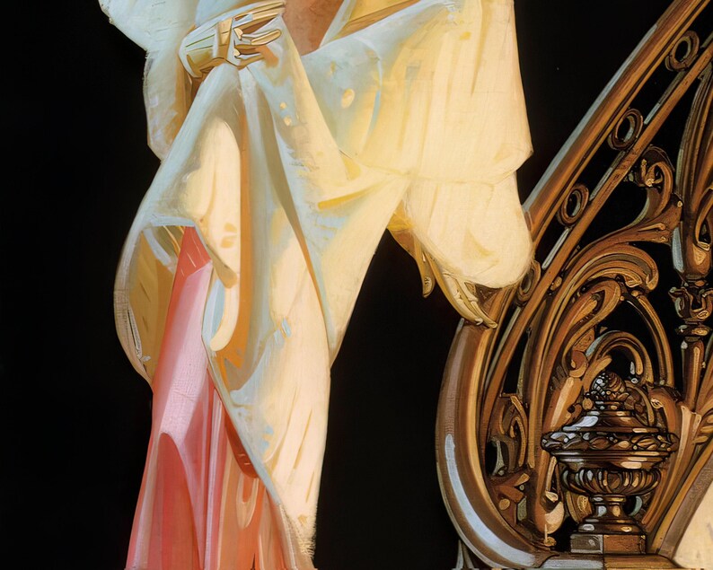 Vintage Advertising Poster Artwork for "Arrow collars" (c.1932) by J.C Leyendecker - Giclée Fine Art Print image 3