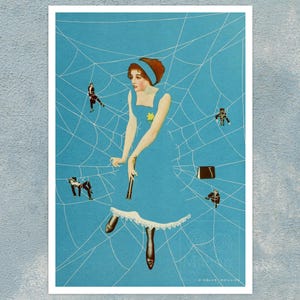 Coles Phillips &quot;Net Worth&quot; (c.1911) - Premium Reproduction Giclée Fine Art Print