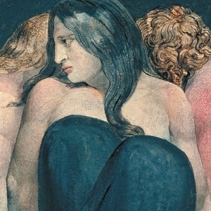 William Blake The Night of Enitharmon's Joy / Hecate c.1795 Premium Reproduction Giclée Fine Art Print image 2